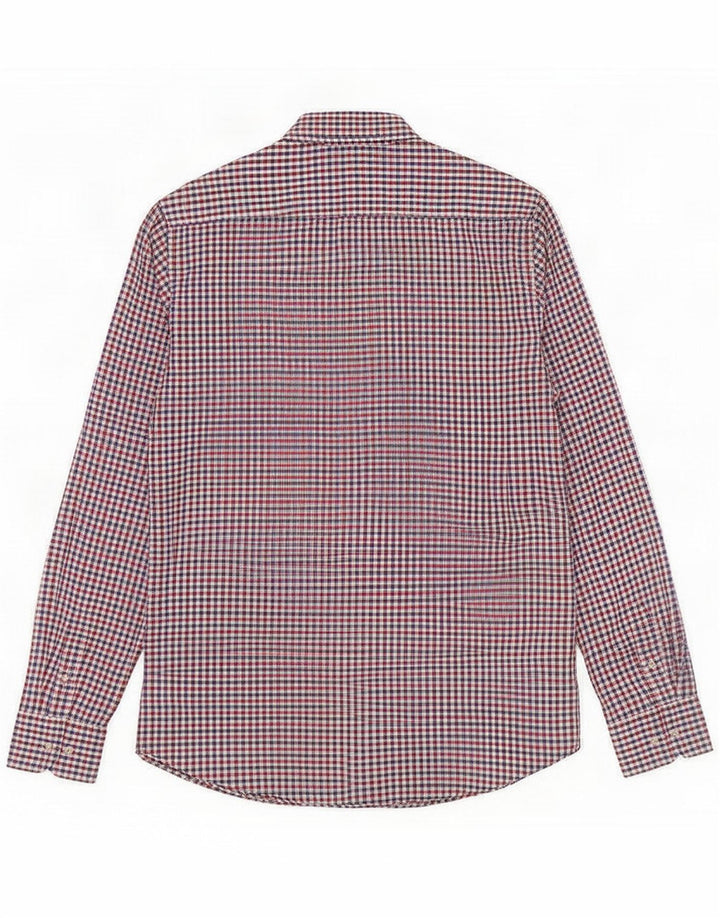 Massimo Dutti Herre Casual Fit skjorte Medium Flerfarvet Gingham Cotton