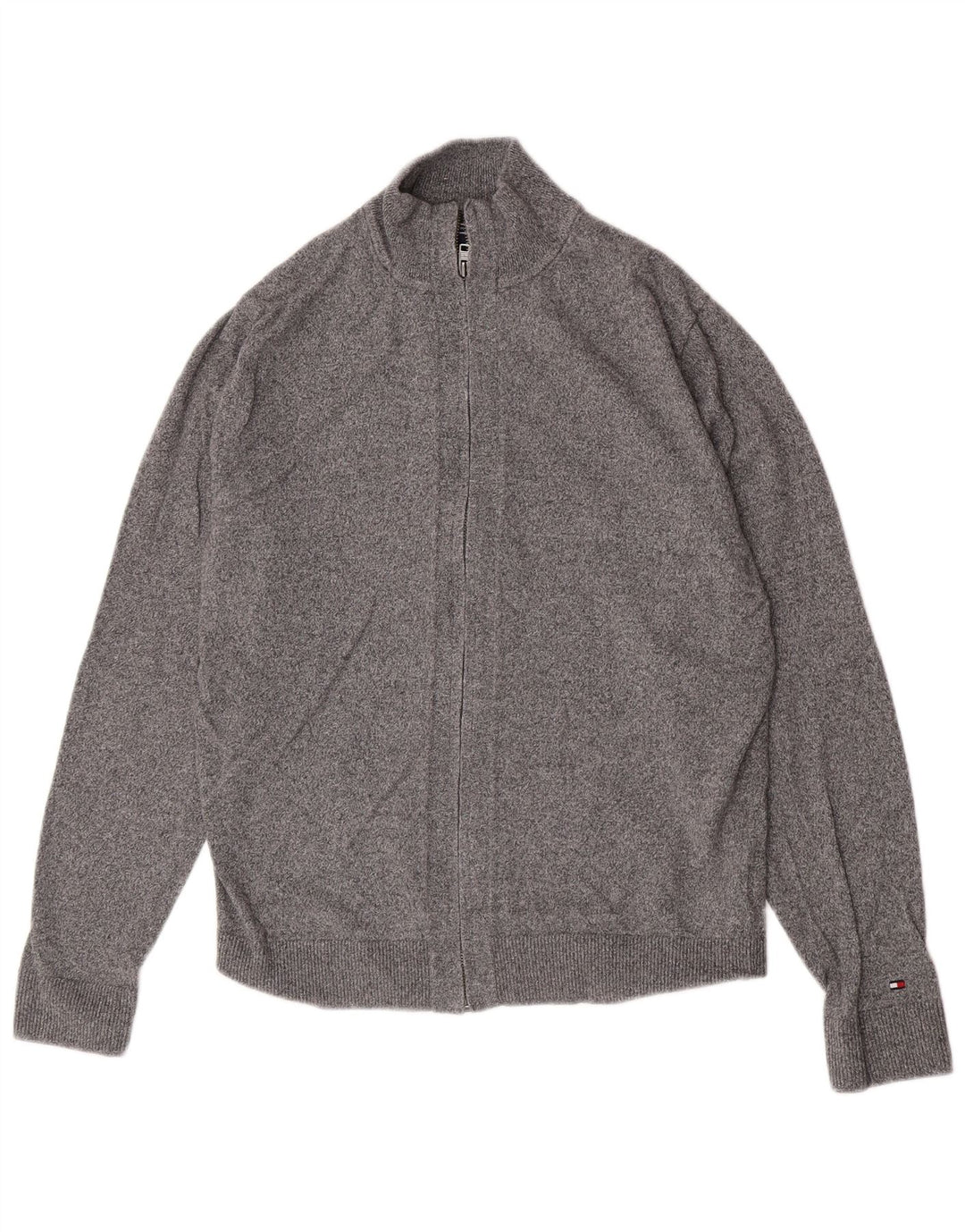 Tommy Hilfiger Dame Cardigan Sweater XL Grå Bomuld