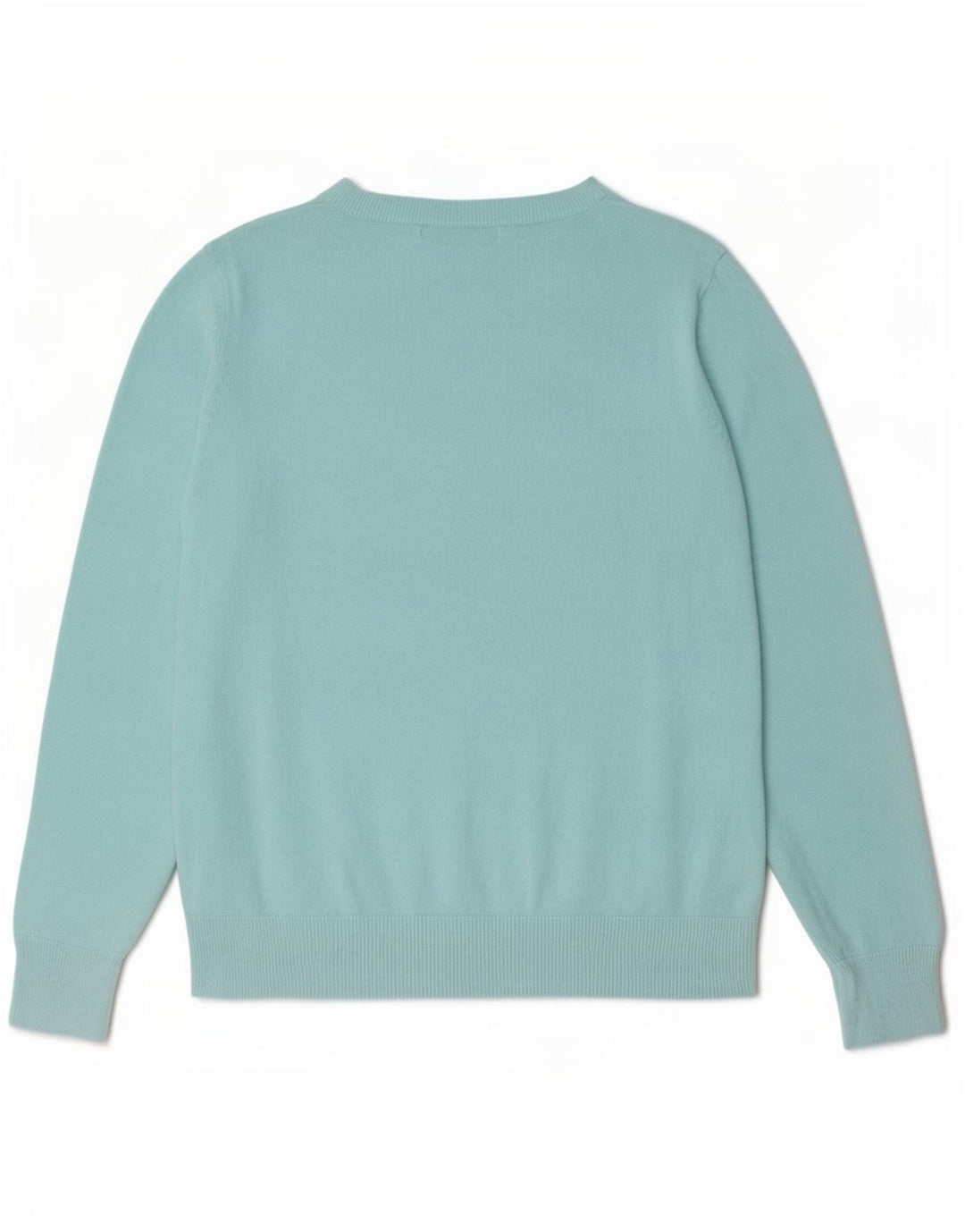 Marks & Spencer Dame sweater med rund hals DK 12 Medium Turkis