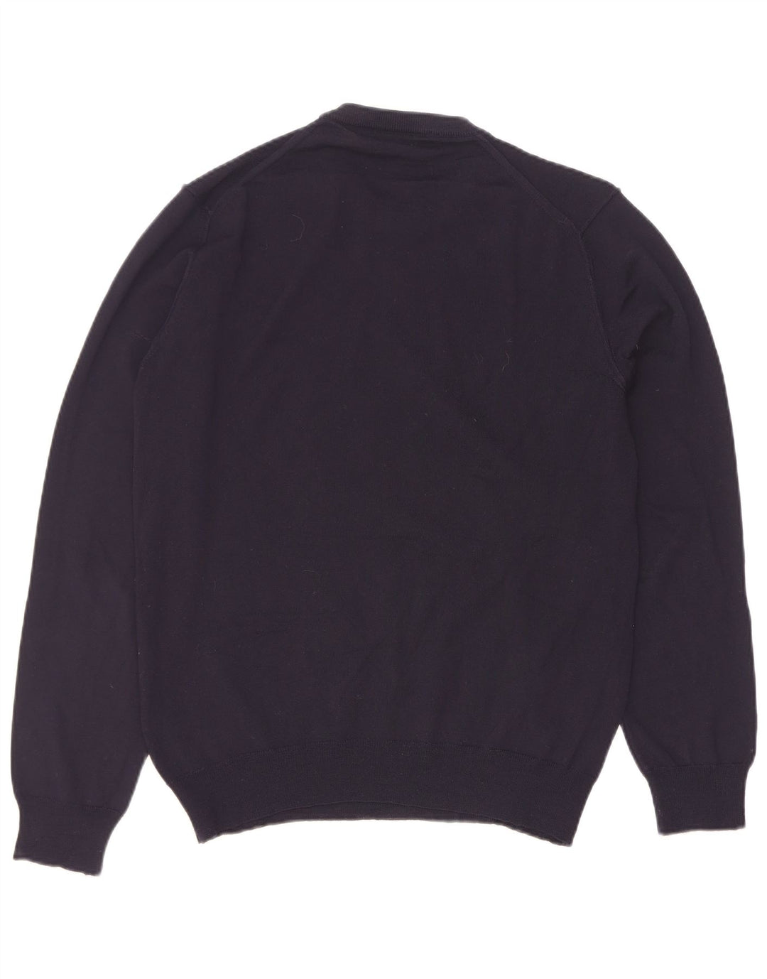 Trussardi Herre Crew Neck Jumper Sweater Small Navy Blue