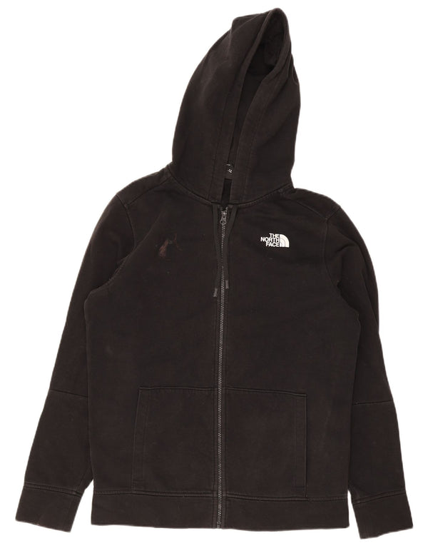 The North Face Herre hættetrøje med lynlås mellem sort bomuld
