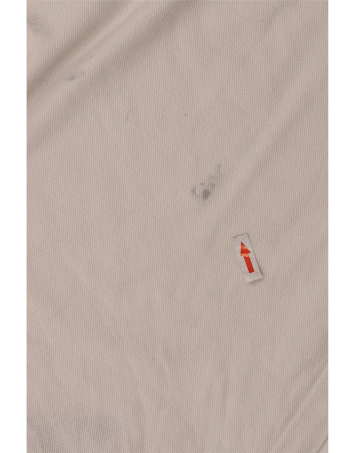Tommy Hilfiger Herre Polo Shirt XL Hvid Bomuld