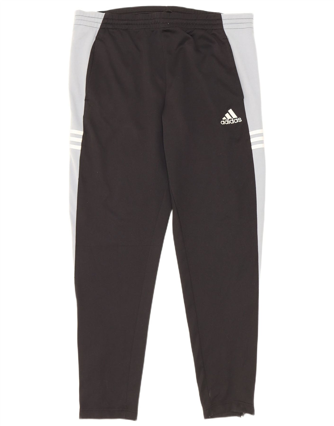Adidas Træningsdragtsbukser til mænd UK 40/42 Medium Sort Colourblock Polyester