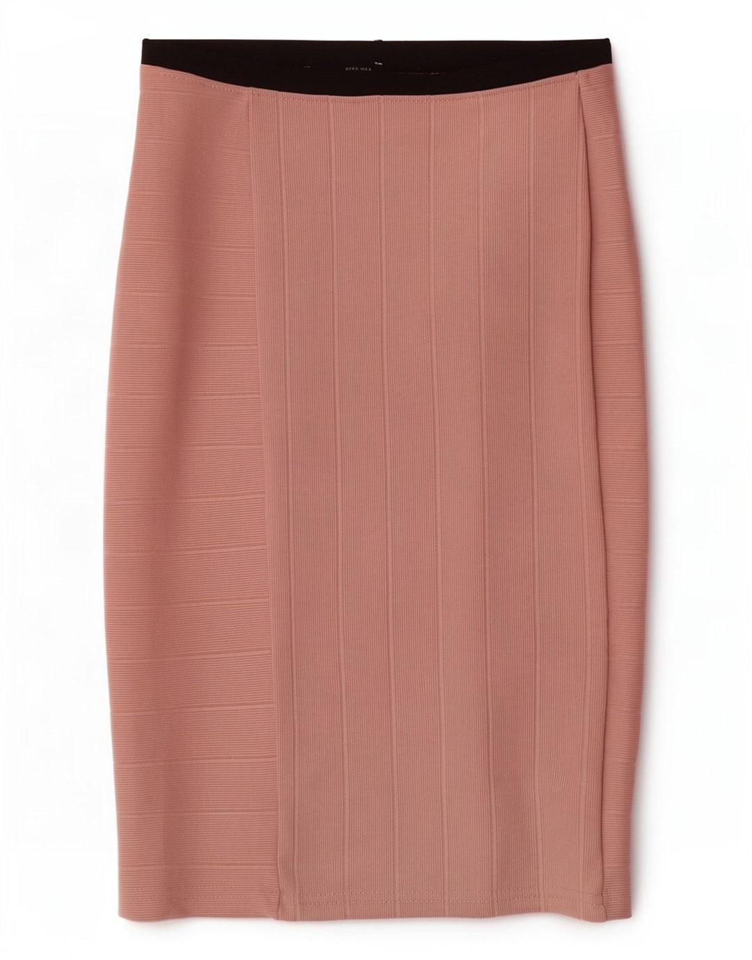 Zara Pencil Skirt til kvinder W26 Small Pink Colourblock