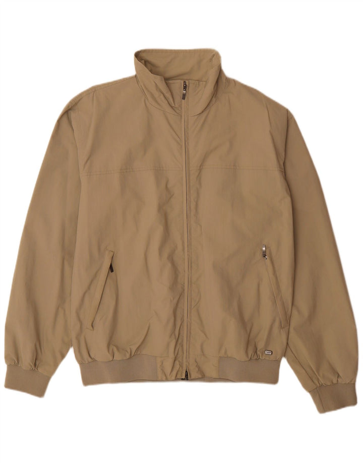 Lotto Herre Bomber Jacket UK 44 2XL Beige Nylon