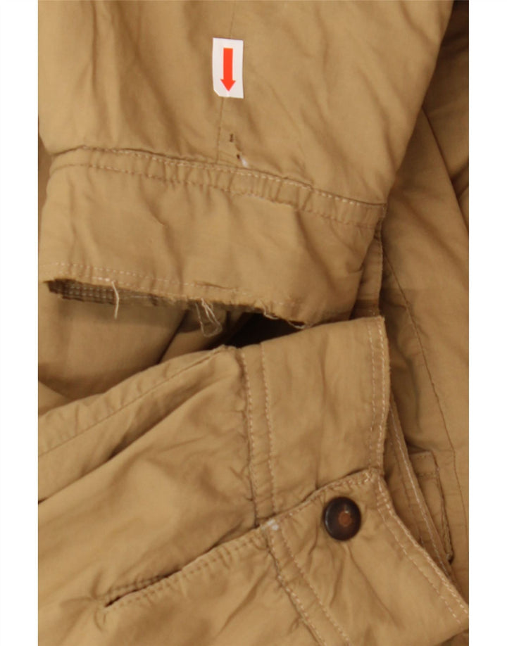Vintage Herre Military Jacket IT 50 Large Brown