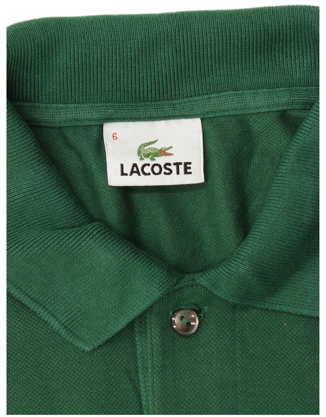 Lacoste herre poloshirt str. 6 XL Grøn