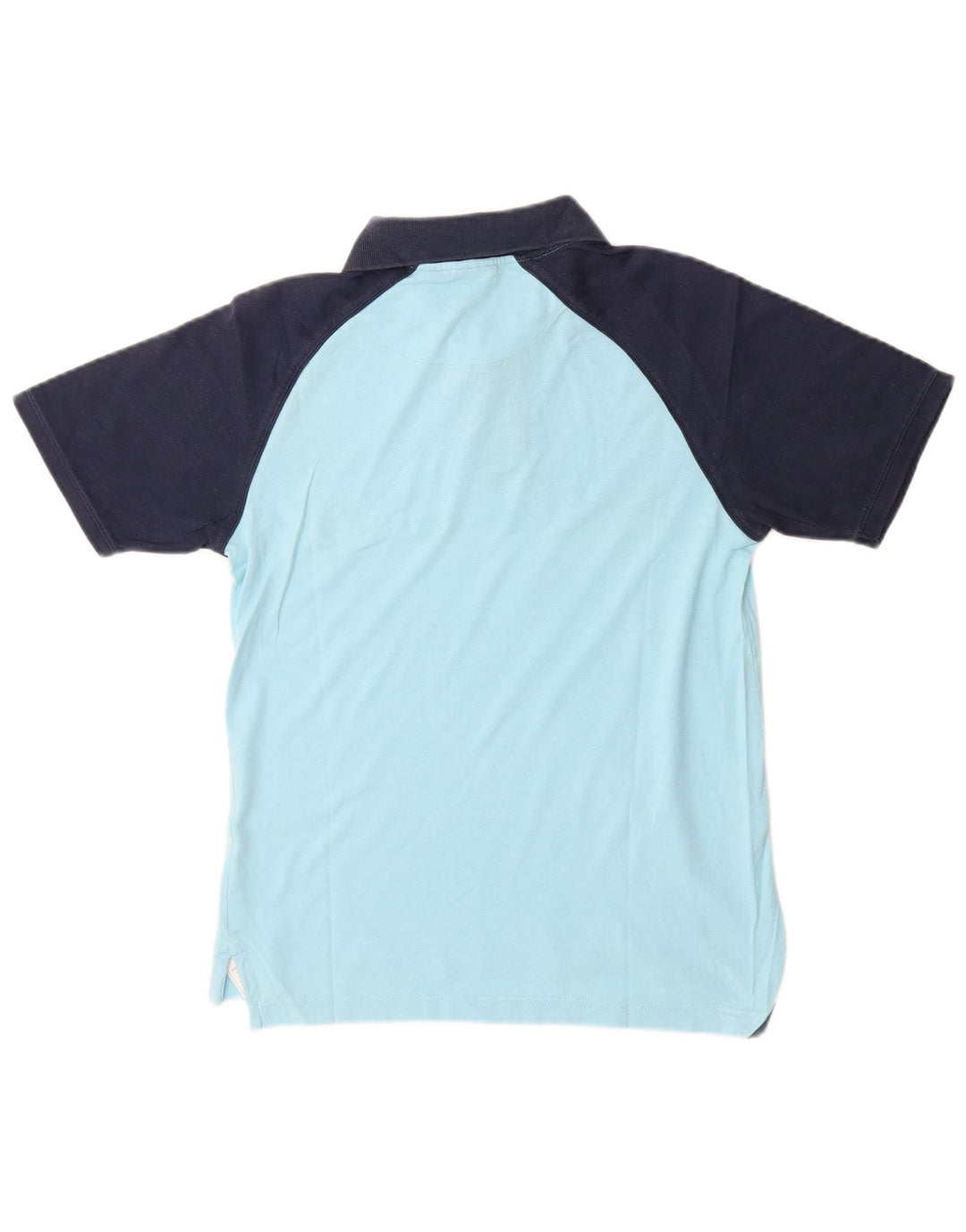 Nike herre poloshirt UK 36/38 Small Blue Colourblock Bomuld