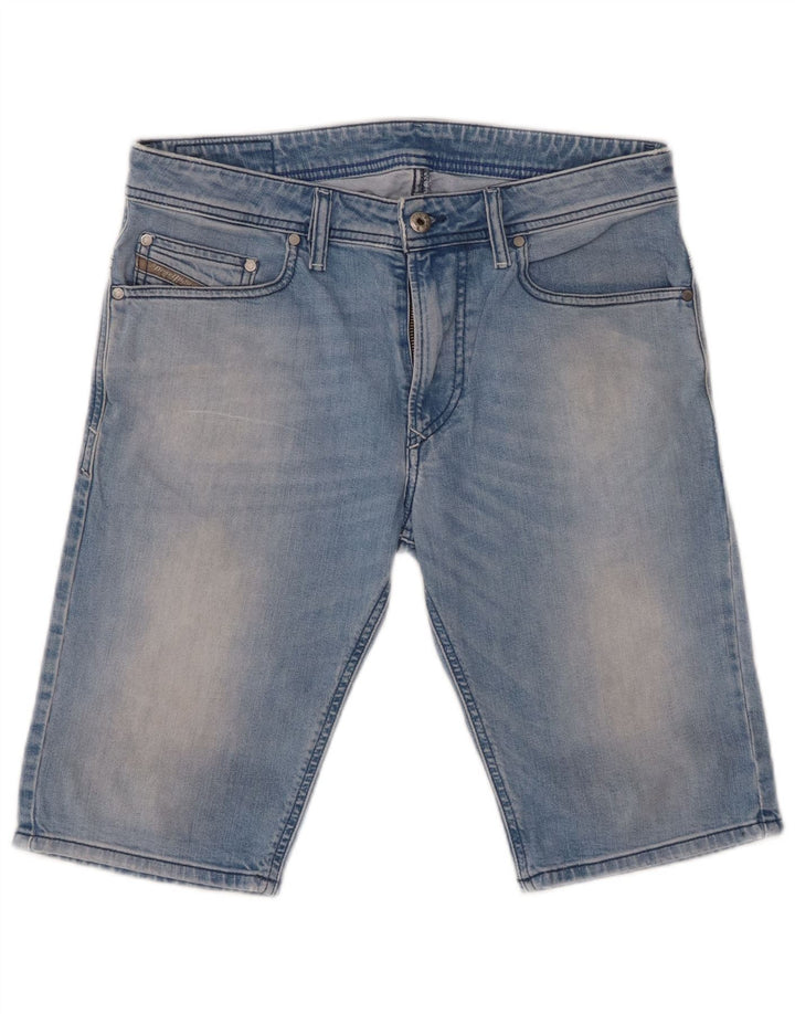 DIESEL Dame denim Shorts W29 Medium Blue Bomuld