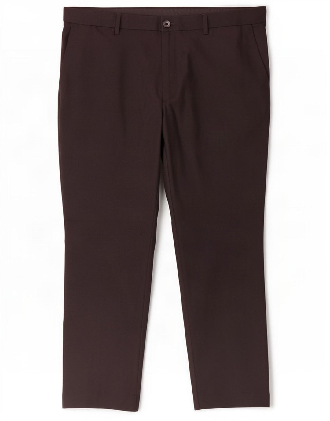 Marks & Spencer Herre Slim Chino Bukser W40 L29 Sort Polyester