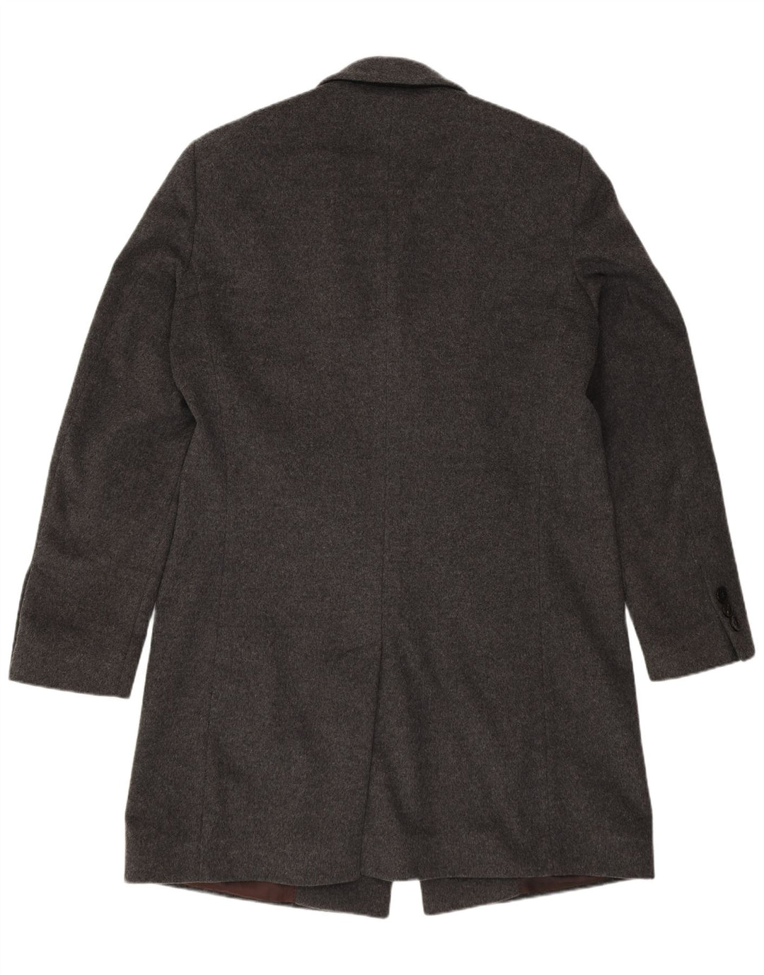 Hugo Boss Herre Overfrakke EU 50 Large Grey Virgin Wool