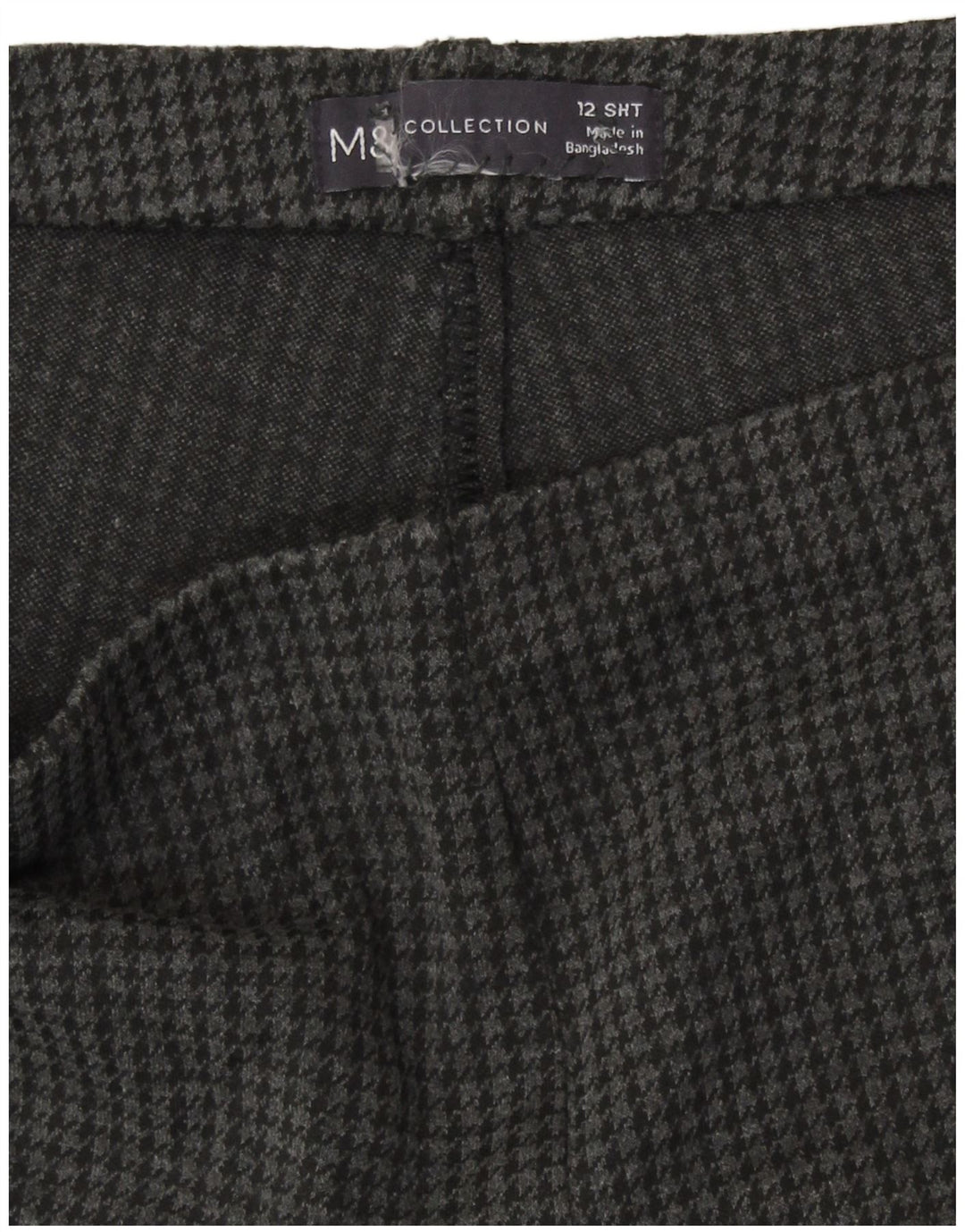 Marks & Spencer Dame Cropped Trousers UK 12 Medium W30 L26 Grå