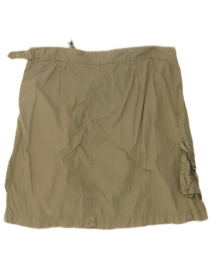 WOOLRICH Mini Cargo-nederdel til kvinder W29 Medium Khaki Bomuld