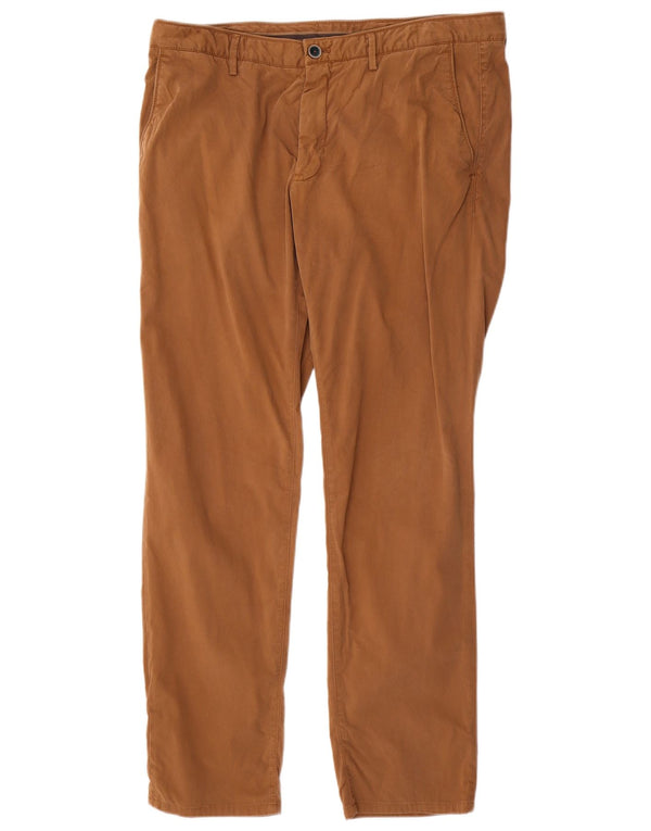 Massimo Dutti Herre Slim Fit Chino Bukser EU 46 XL W36 L31 Beige