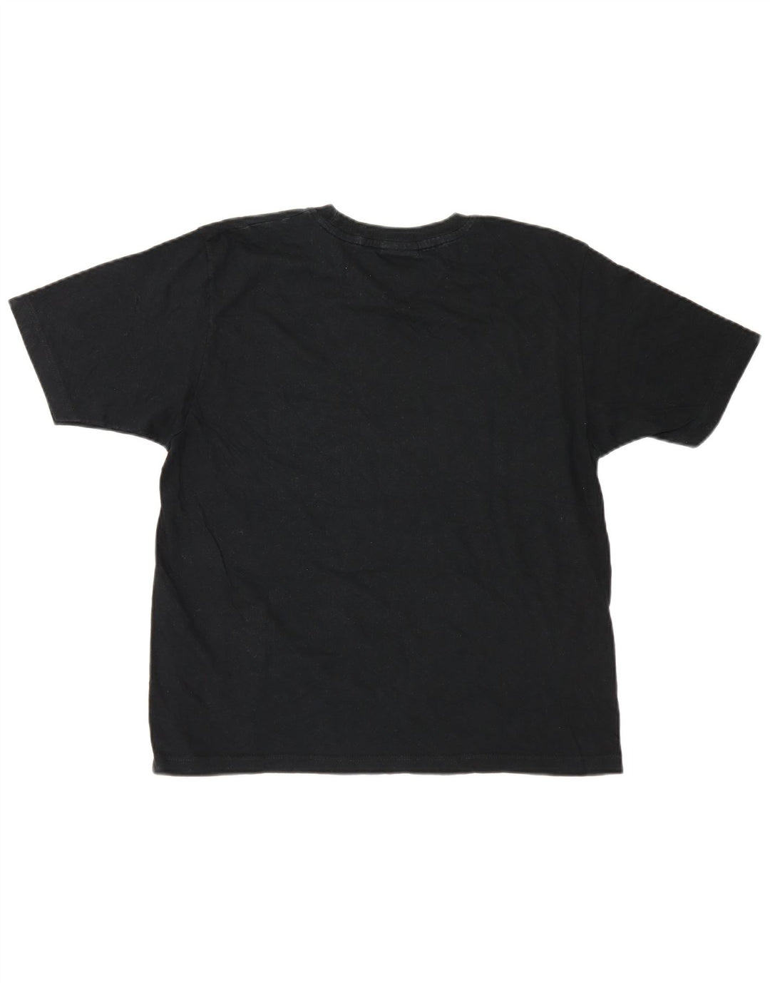 Champion Herre Grafisk T-Shirt Top Medium Sort