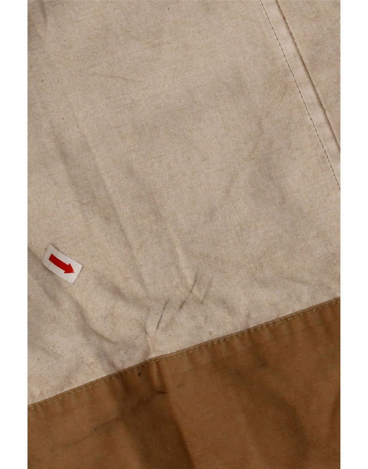 MURPHY & NYE Dobbeltradet frakke til kvinder UK 14 Medium Beige Bomuld