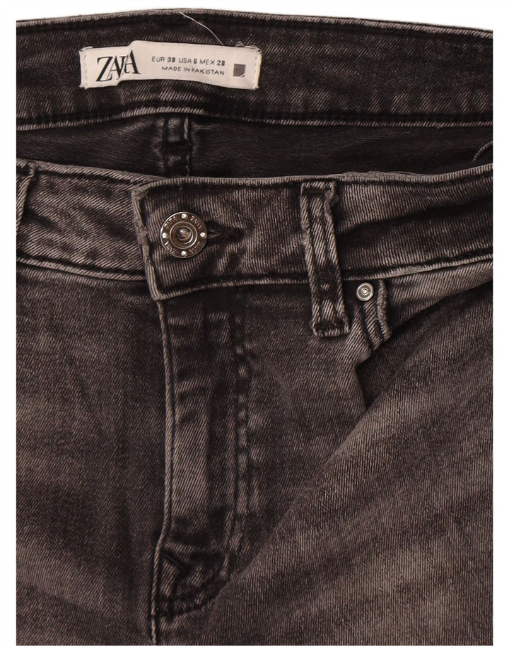 Zara Dame Skinny Jeans EU 38 Small W26 L27 Grå