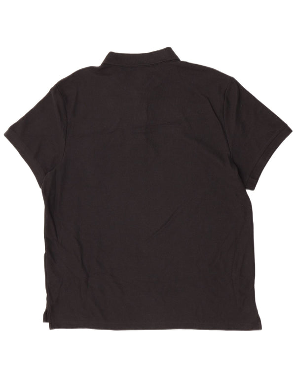 Nike poloskjorte til mænd 2XL sort bomuld