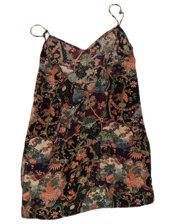 Zara Dame Trafaluc Cami Top UK 10 Small Multicolored Floral
