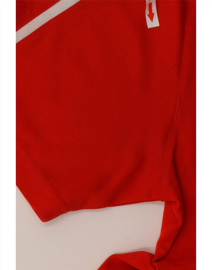 Puma Herre grafisk T-shirt Top Medium Rød Colourblock