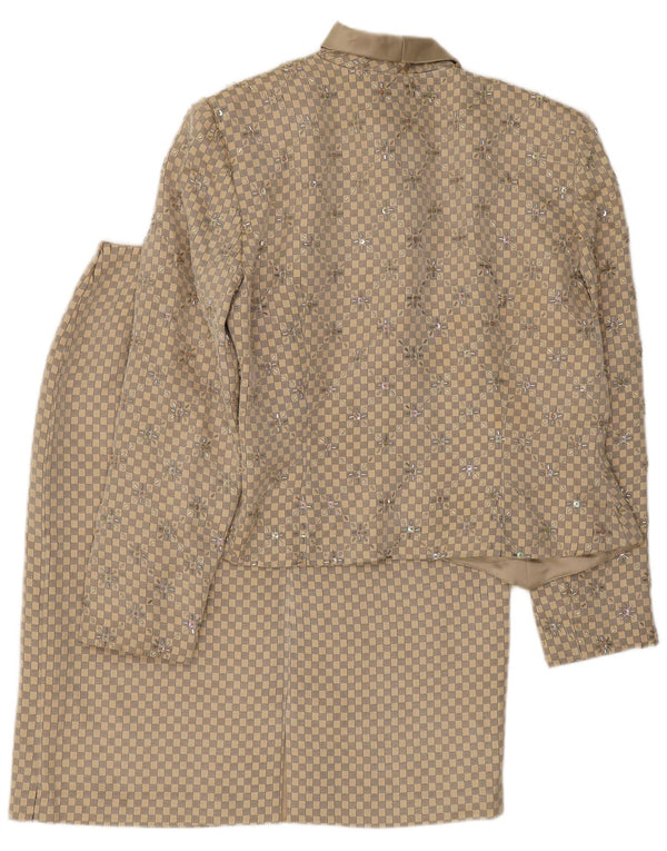 After Five Womens By Sully Bonnelly 2 Piece Skirt Set UK 16 Large W30 Beige