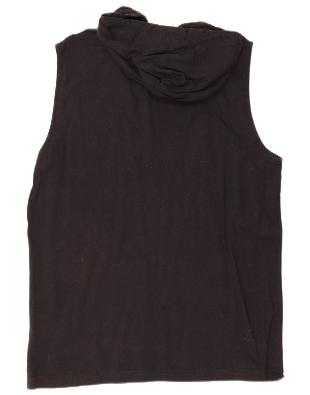 Champion Herre Hætte Grafisk Vest Top XL Sort Bomuld