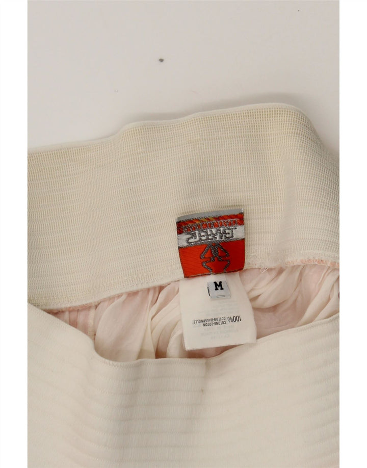 STEFANEL Womens Mini Skirt Medium W30 Pink Colourblock Cotton Vintage Stefanel and Second-Hand Stefanel from Messina Hembry 
