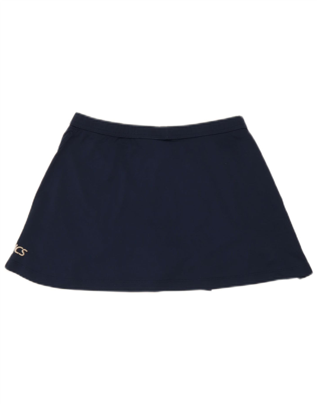 Asics Womens Skort UK 12 Medium Navy Blue Polyester