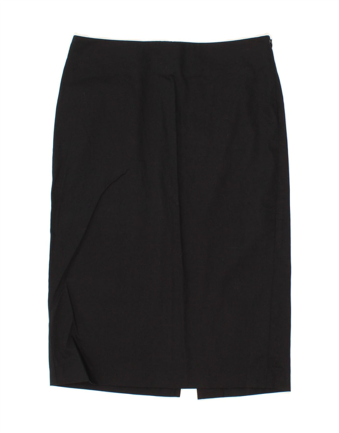 BENETTON Womens Straight Skirt IT 40 Small W28 Black Cotton Vintage Benetton and Second-Hand Benetton from Messina Hembry 