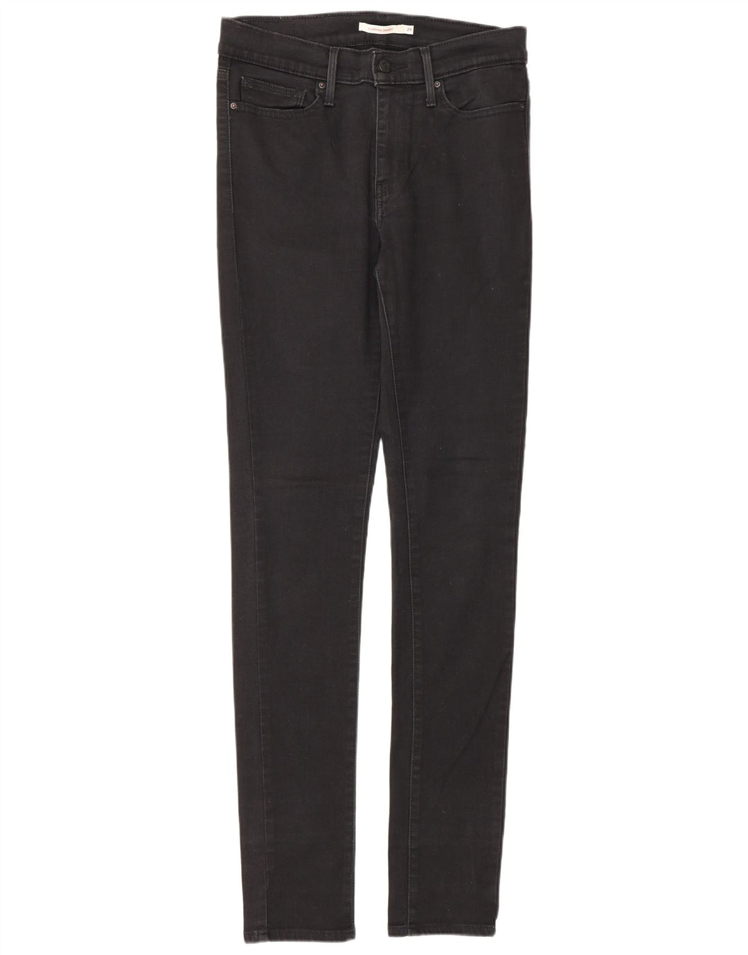 Levi's Kvinder Slankende Skinny Jeans W29 L34 Sort Bomuld