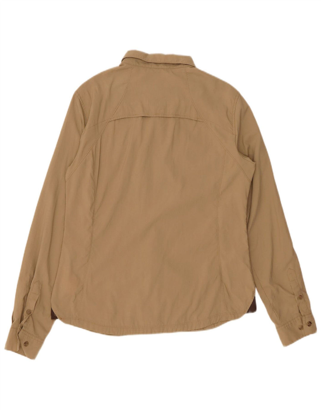 BRUGI Dameskjorte UK 16 Stor Beige Polyamid
