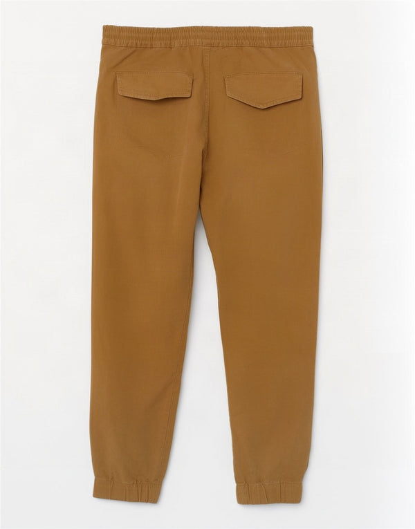 Zara Herre Joggers Cropped Trousers Large W32 L26 Beige
