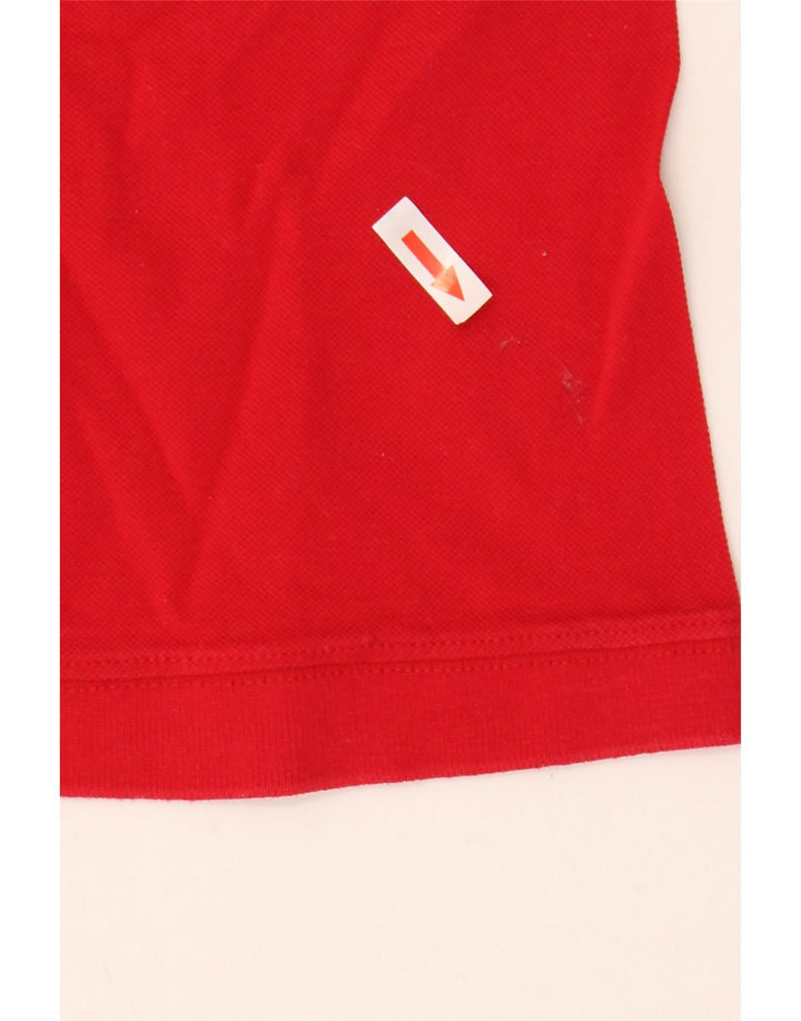Sergio Tacchini Herre Polo Shirt IT 56 2XL Rød Bomuld