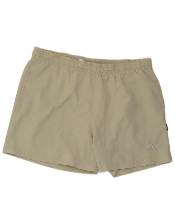 Adidas Herre Sportshorts Large Khaki Polyester
