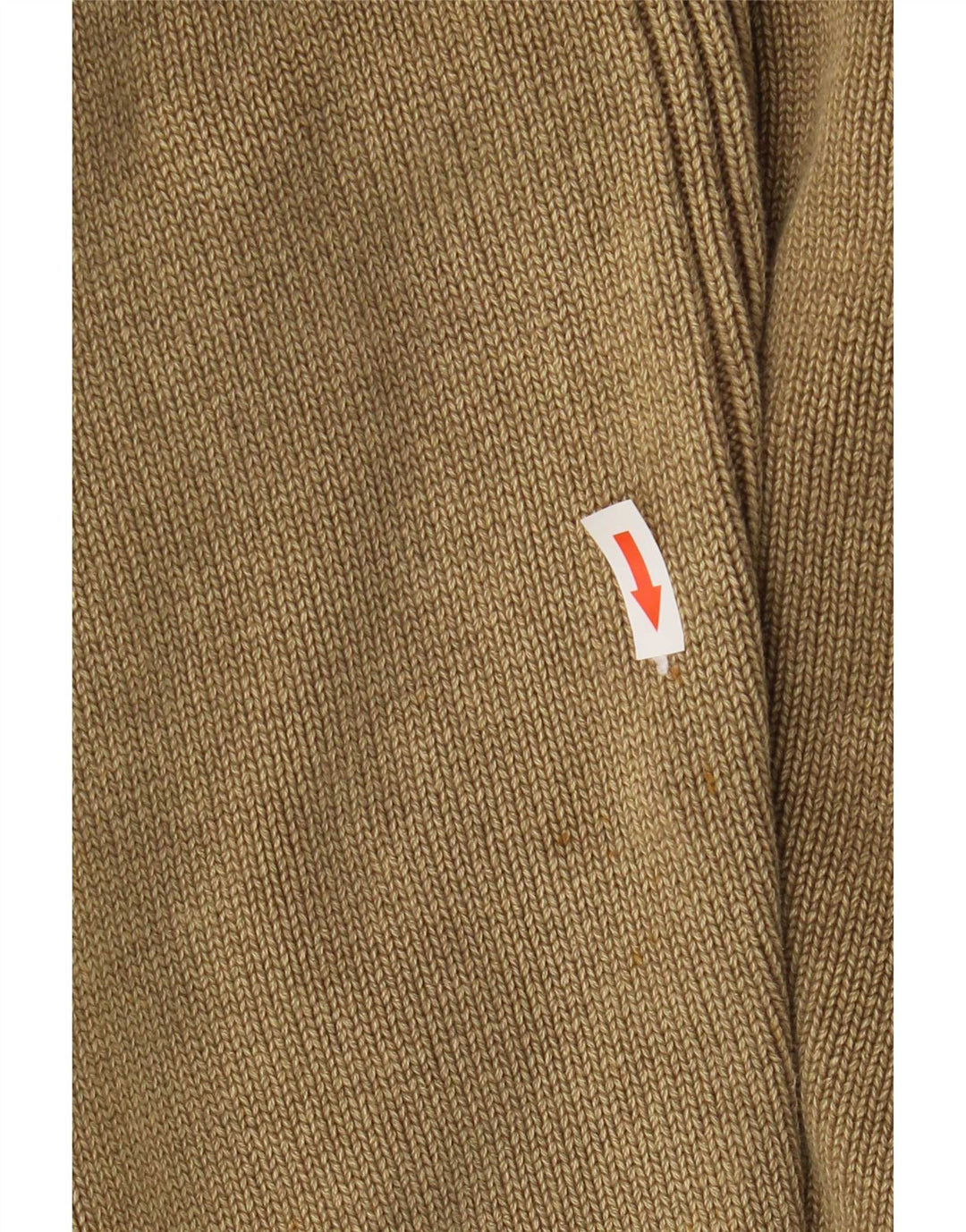 Camp David Herre grafisk lynlås-hals sweater 2XL brun bomuld
