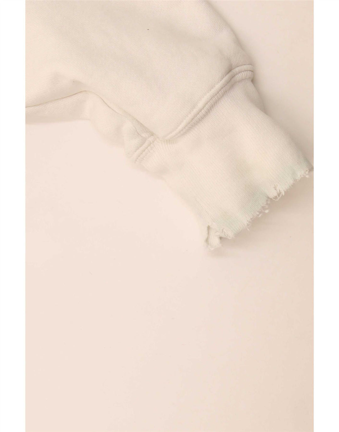 Champion Herre Reverse Weave Sweatshirt Jumper lille hvid bomuld