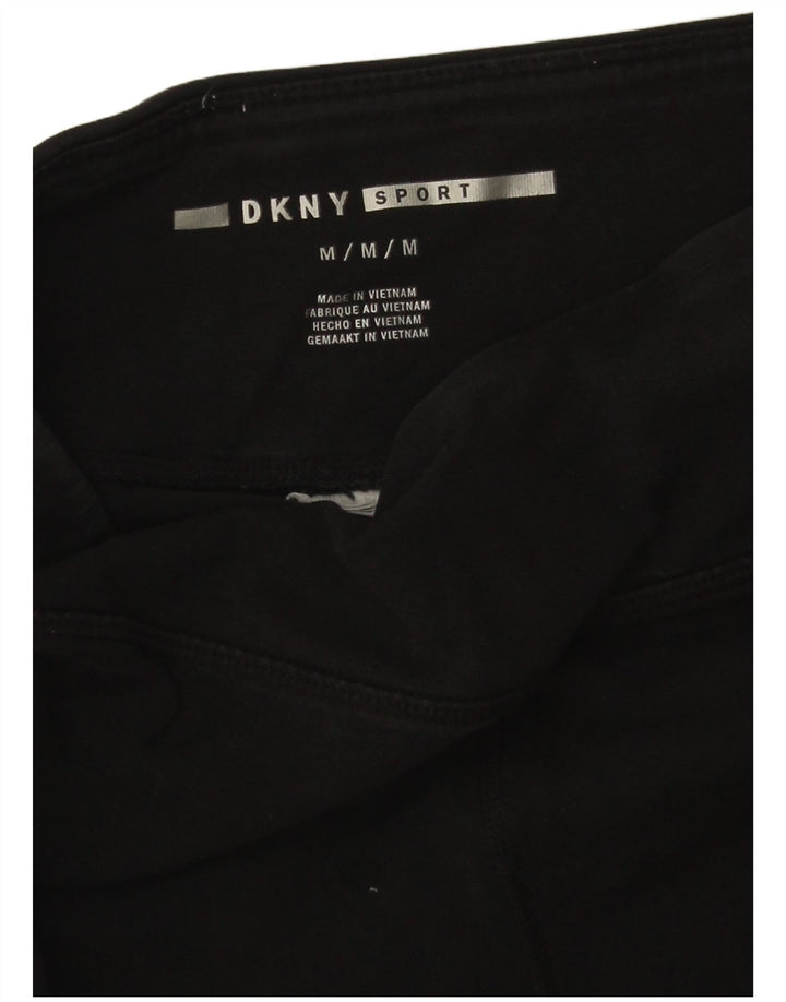 DKNY Grafiske Leggings til kvinder UK 12 Medium Sort