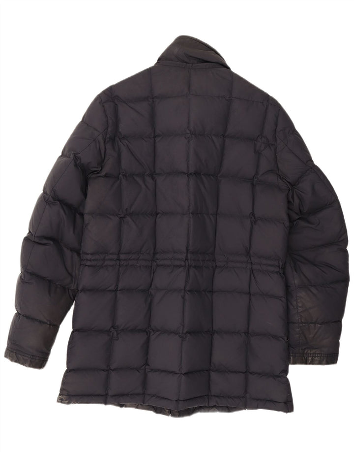 Fay Herre Polstret Frakke UK 42 XL Navy Blue Polyester