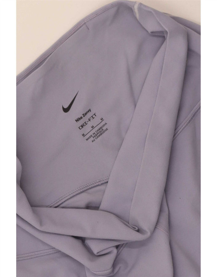 Nike Dame Dri Fit Leggings UK 12 Medium Lilla