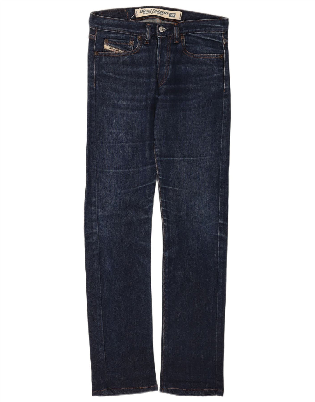 Diesel Dame Slim Jeans W27 L30 Marineblå Bomuld