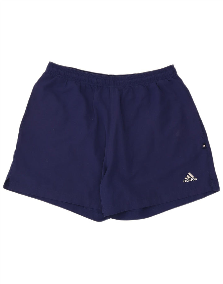 Adidas Sportsshorts til mænd store marineblå polyester