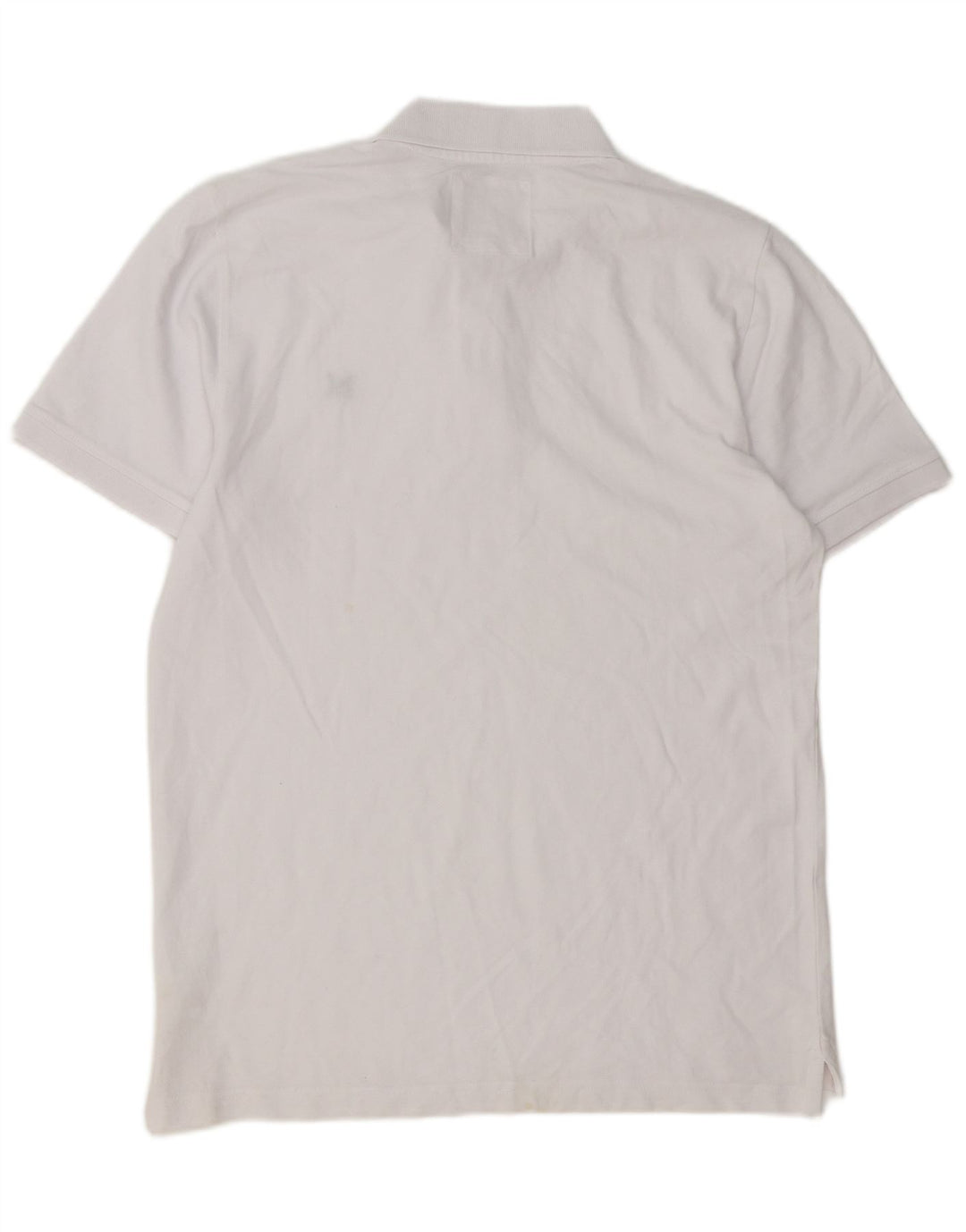 Besætningstøj Herre poloshirt Stor hvid bomuld
