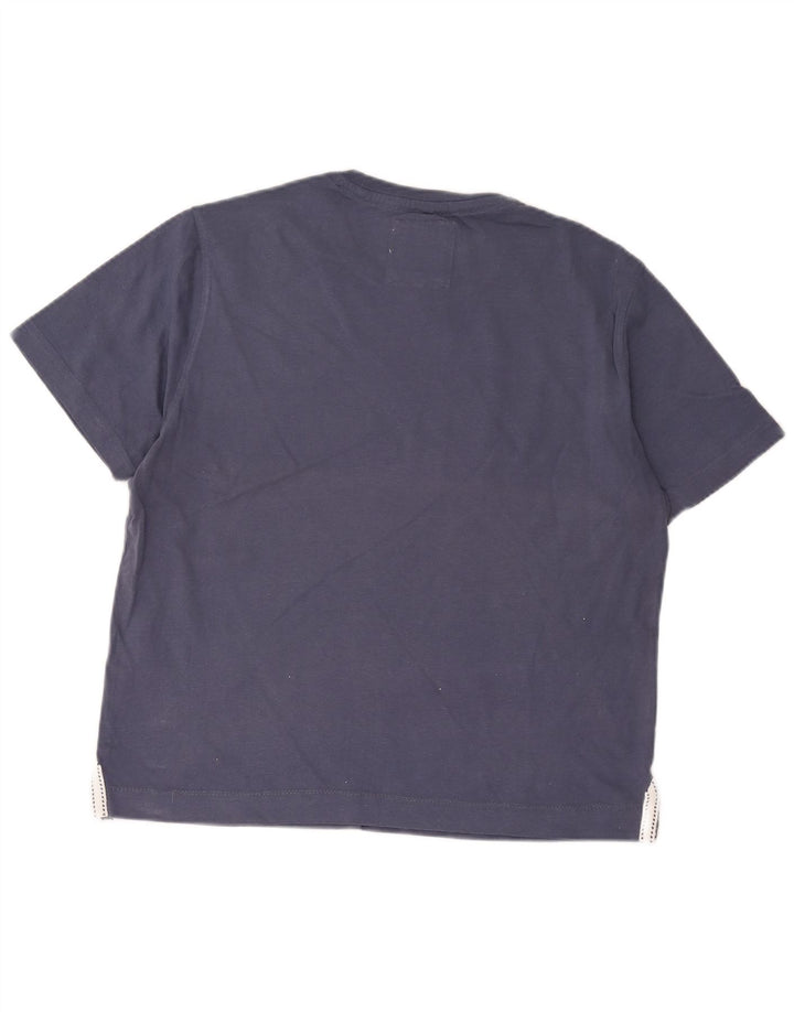 Crew Clothing Herre T-Shirt Top Stor Blå