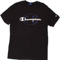 CHAMPION Mens Graphic T-Shirt Top Large Black Cotton Vintage Champion and Second-Hand Champion from Messina Hembry 