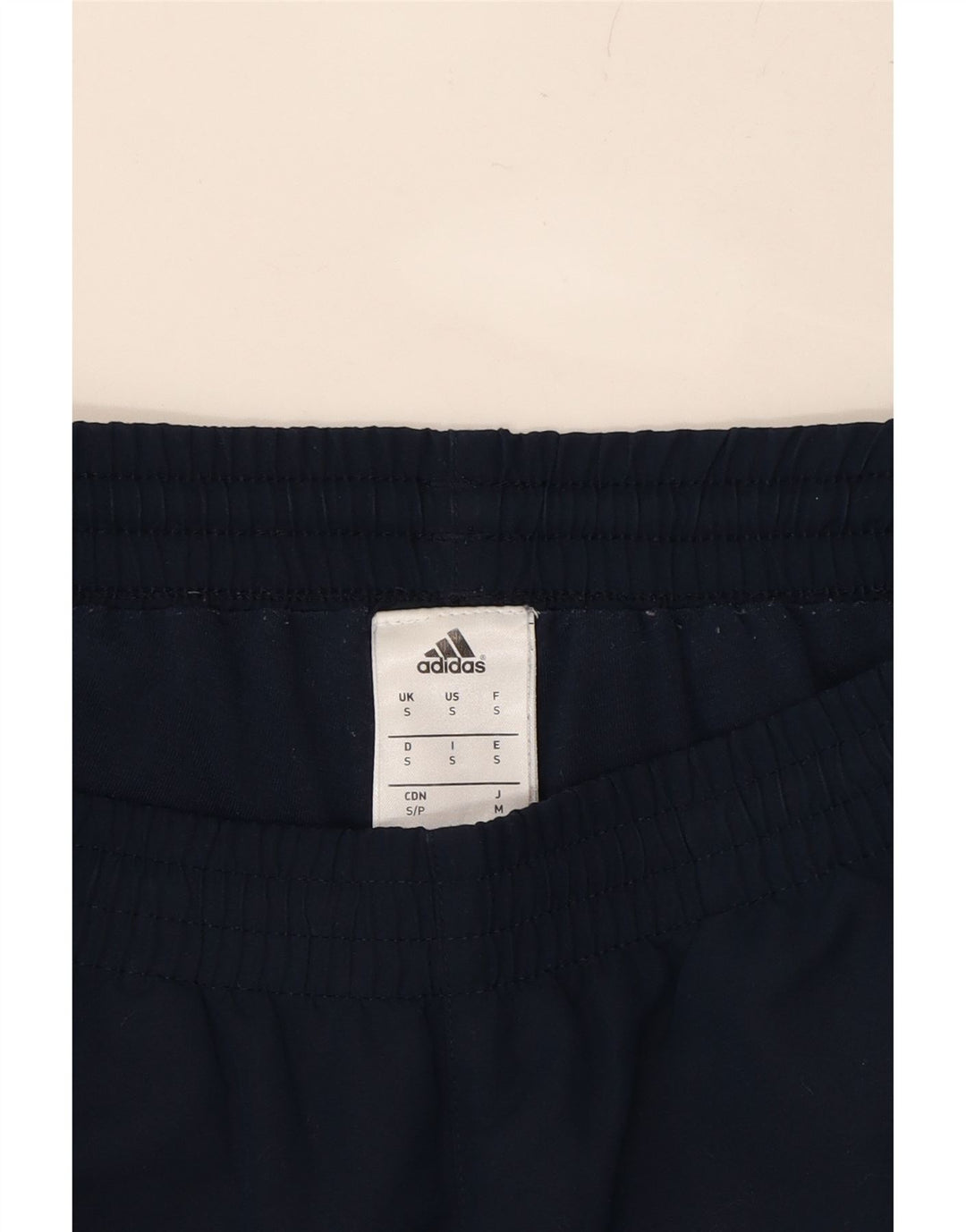 ADIDAS Mens Tracksuit Trousers Joggers Small  Navy Blue Polyester Vintage Adidas and Second-Hand Adidas from Messina Hembry 