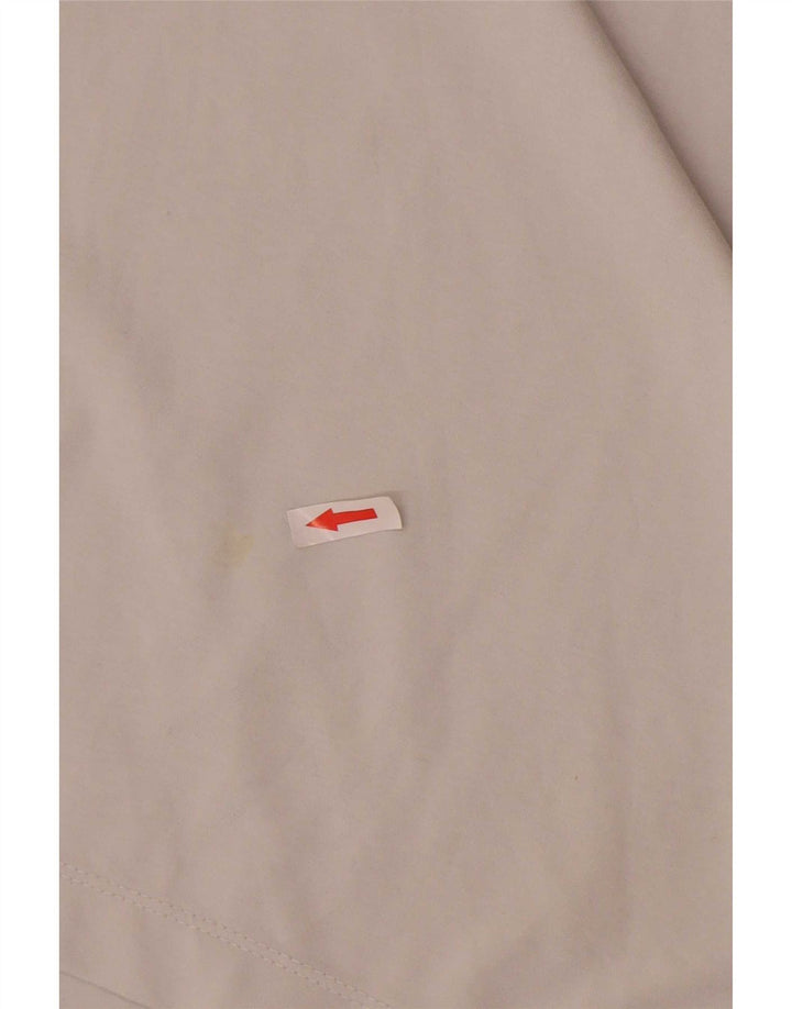 Nike Herre Dri Fit Pullover med lynlås-hals træningsdragt Top mellemgrå polyester