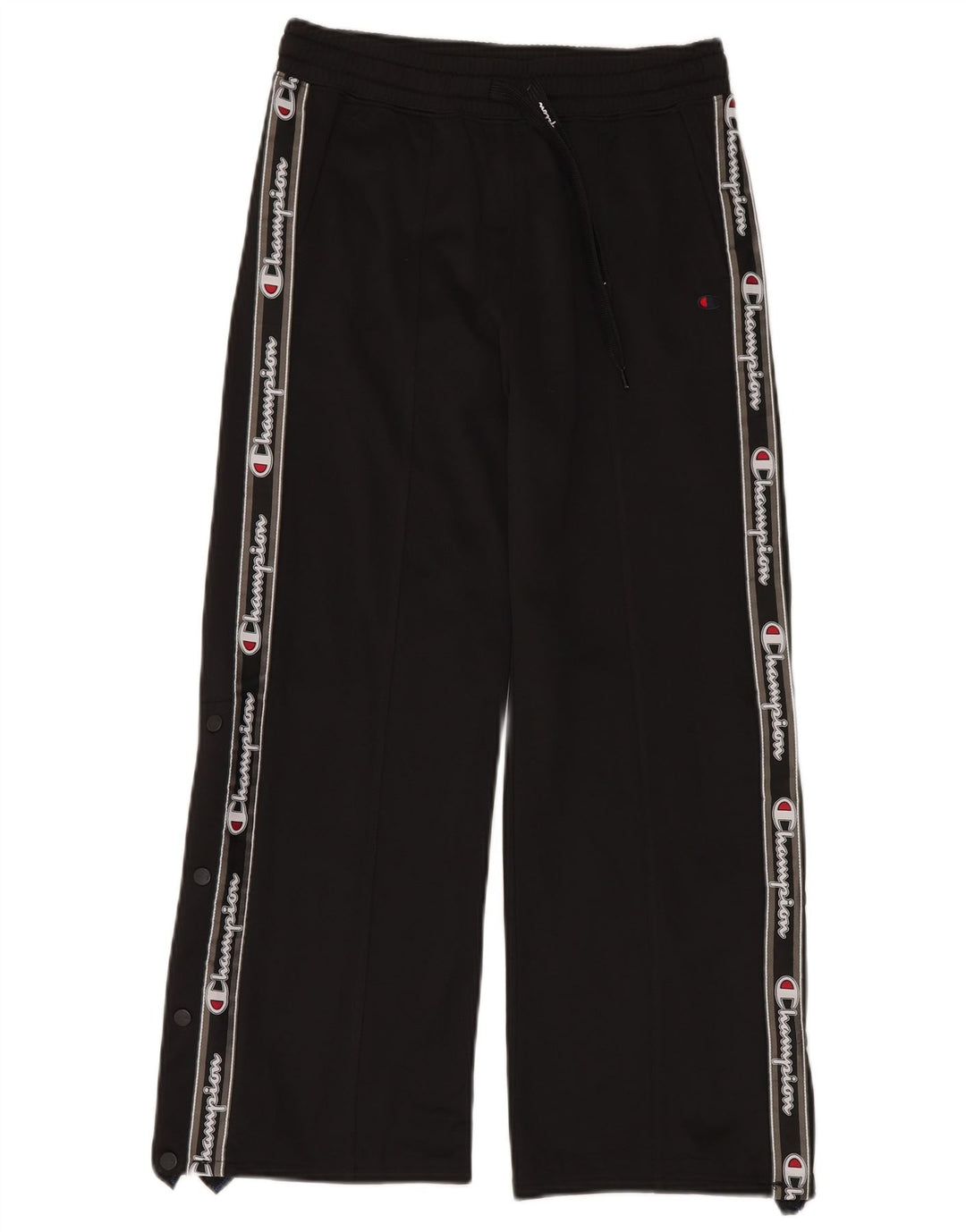 Champion Dame grafisk træningsdragt Bukser UK 10 Small Black Polyester