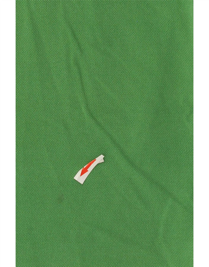 Tommy Hilfiger Mens Polo Shirt Large Green Cotton