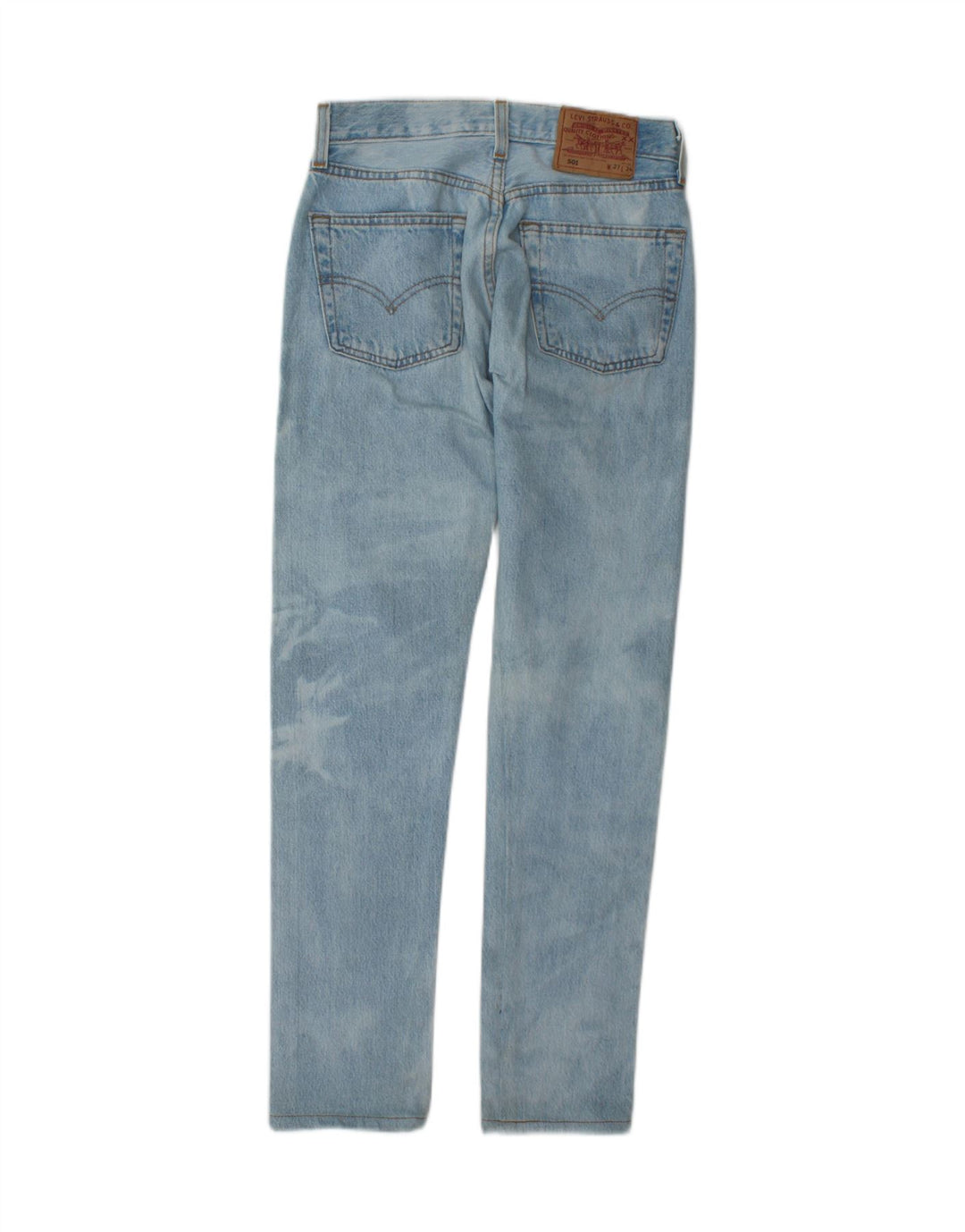 LEVI'S Womens 501 Straight Jeans W27 L30 Blue Vintage Levi's and Second-Hand Levi's from Messina Hembry 