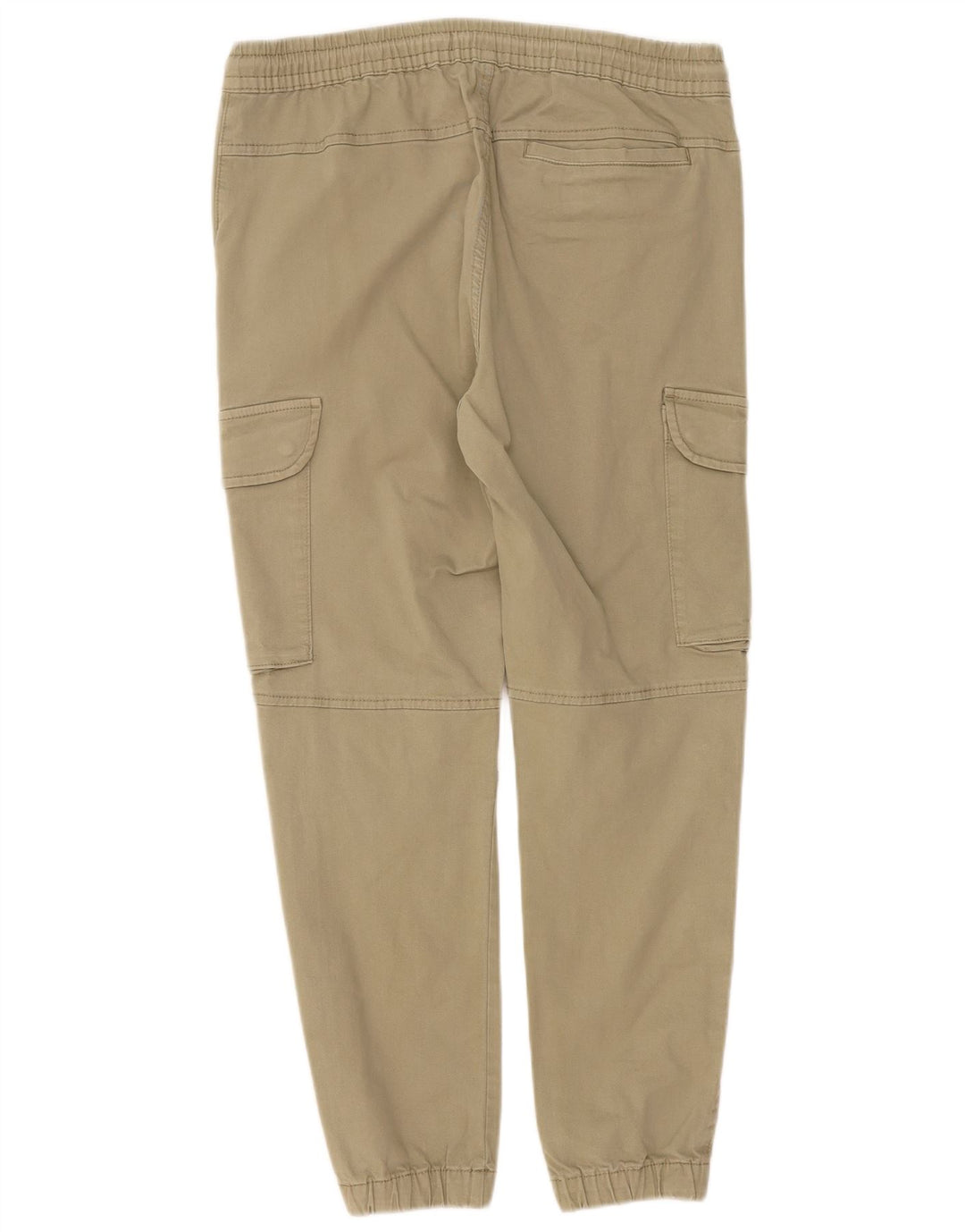 Zara Herre Joggers Cargo Bukser Medium W31 L27 Khaki Bomuld